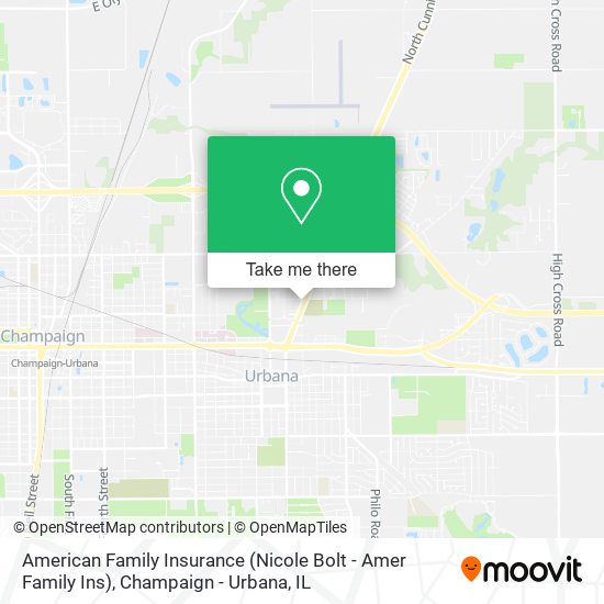American Family Insurance (Nicole Bolt - Amer Family Ins) map