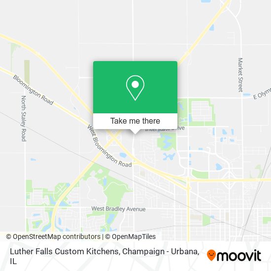 Luther Falls Custom Kitchens map