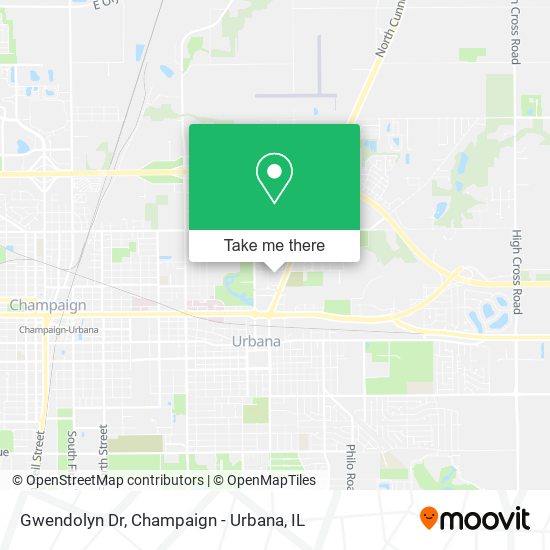 Gwendolyn Dr map