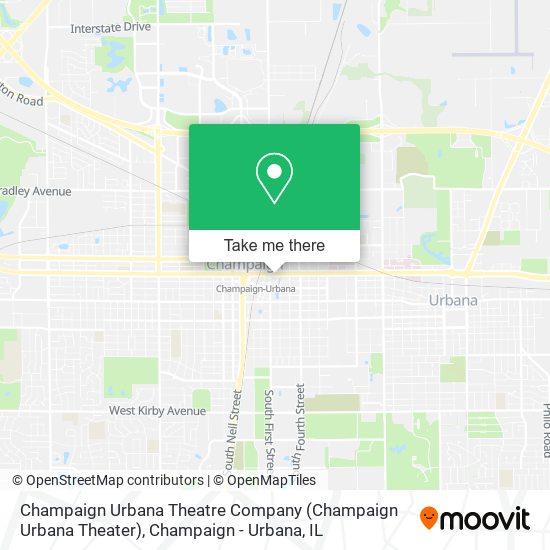 Champaign Urbana Theatre Company (Champaign Urbana Theater) map