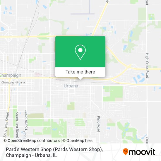 Pard's Western Shop (Pards Western Shop) map