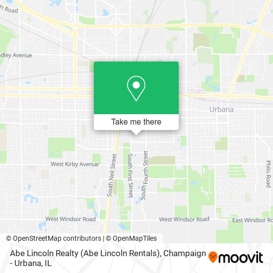 Abe Lincoln Realty (Abe Lincoln Rentals) map