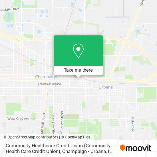 Mapa de Community Healthcare Credit Union (Community Health Care Credit Union)