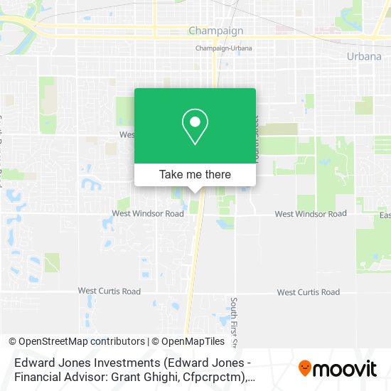 Edward Jones Investments (Edward Jones - Financial Advisor: Grant Ghighi, Cfpcrpctm) map