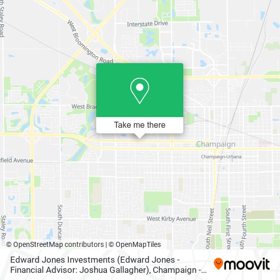 Edward Jones Investments (Edward Jones - Financial Advisor: Joshua Gallagher) map