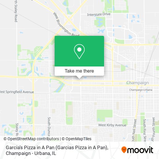 Garcia's Pizza in A Pan (Garcias Pizza in A Pan) map