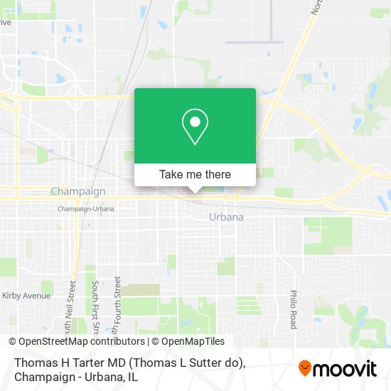 Thomas H Tarter MD (Thomas L Sutter do) map