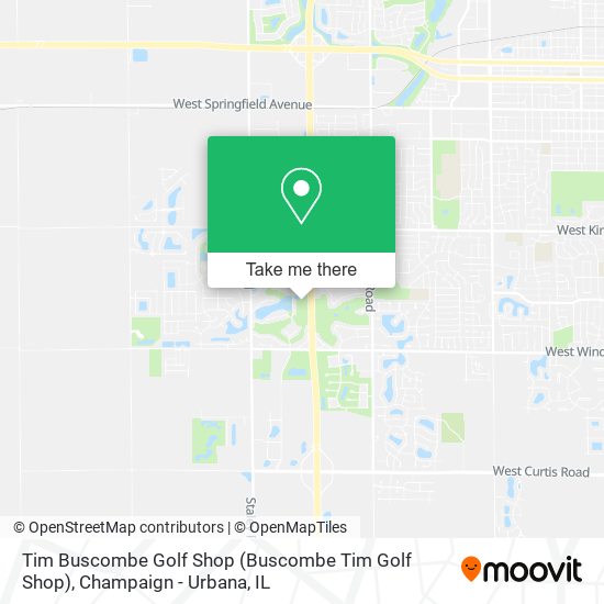 Mapa de Tim Buscombe Golf Shop