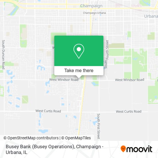 Busey Bank (Busey Operations) map