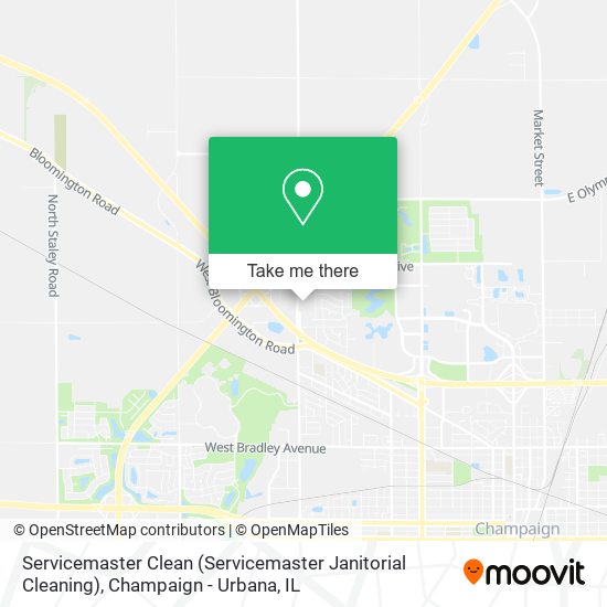 Mapa de Servicemaster Clean (Servicemaster Janitorial Cleaning)