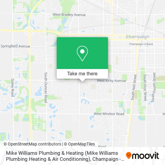 Mike Williams Plumbing & Heating (Mike Williams Plumbing Heating & Air Conditioning) map