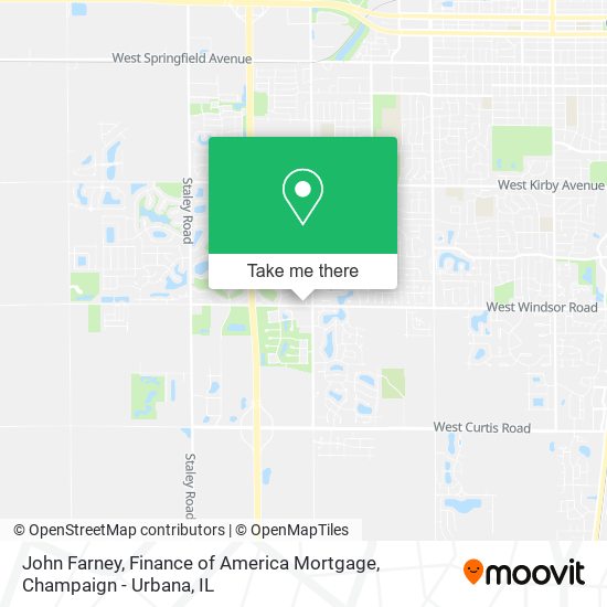 Mapa de John Farney, Finance of America Mortgage