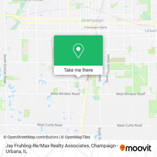 Jay Fruhling-Re / Max Realty Associates map