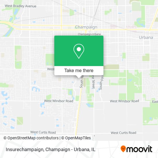 Insurechampaign map