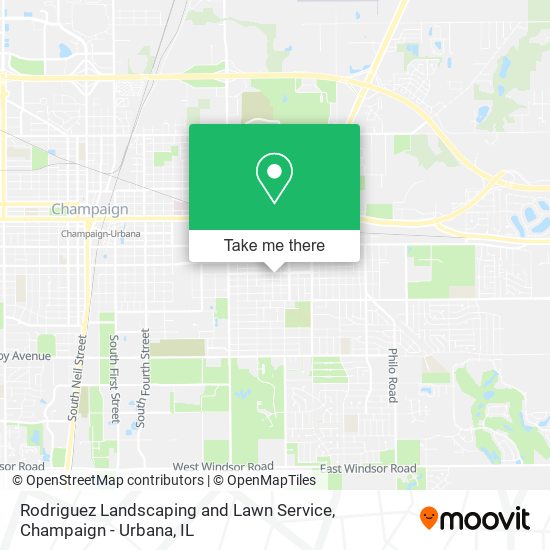 Rodriguez Landscaping and Lawn Service map