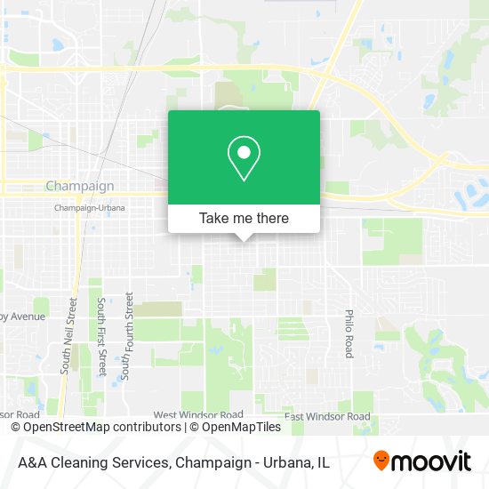 A&A Cleaning Services map