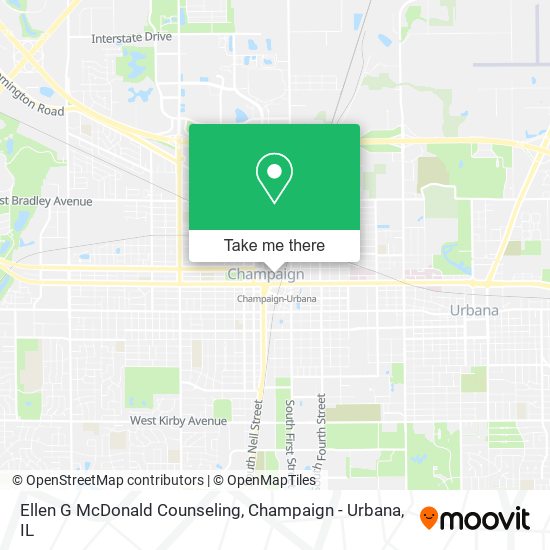 Mapa de Ellen G McDonald Counseling