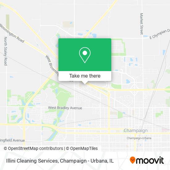 Mapa de Illini Cleaning Services