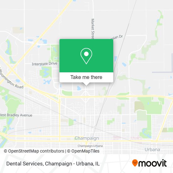 Dental Services map