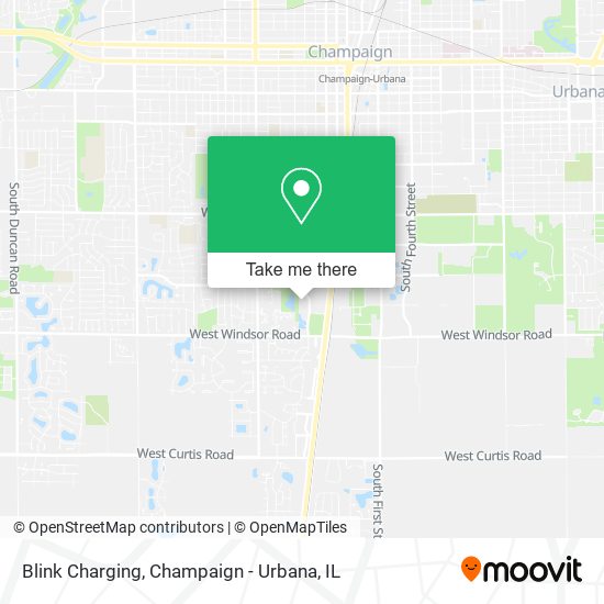 Blink Charging map