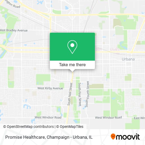 Promise Healthcare map