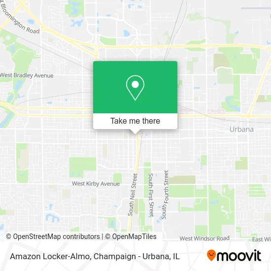 Amazon Locker-Almo map