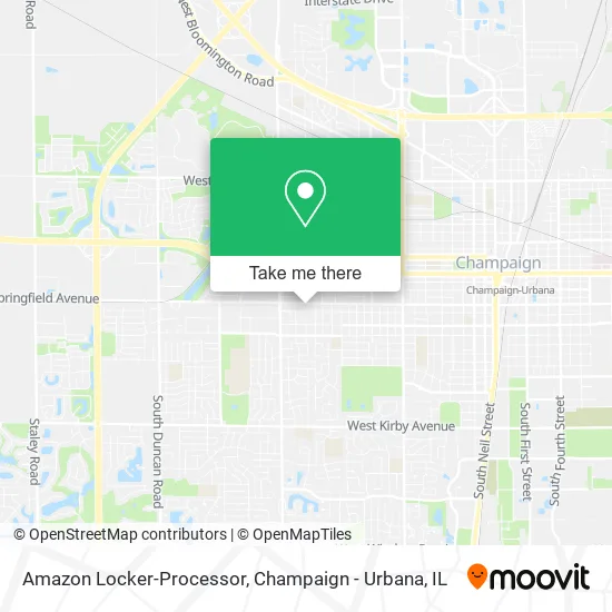 Amazon Locker-Processor map