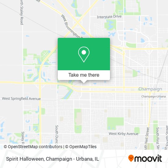 Spirit Halloween map