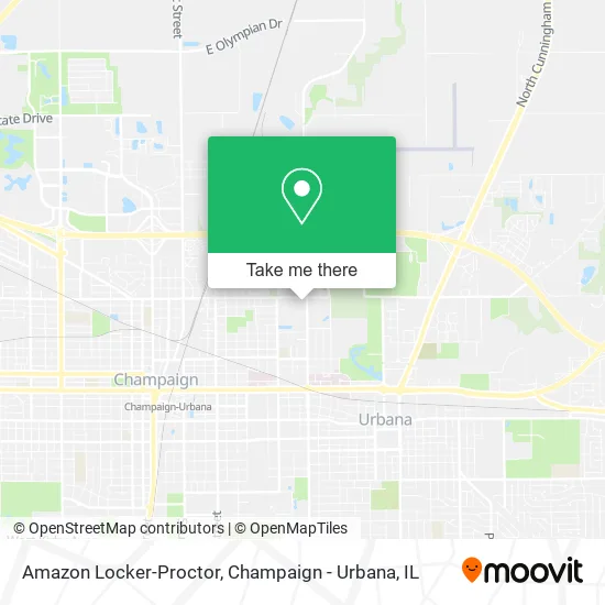Mapa de Amazon Locker-Proctor