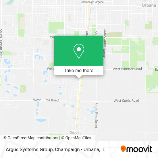 Argus Systems Group map