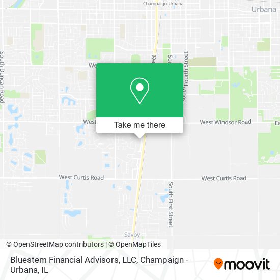 Bluestem Financial Advisors, LLC map