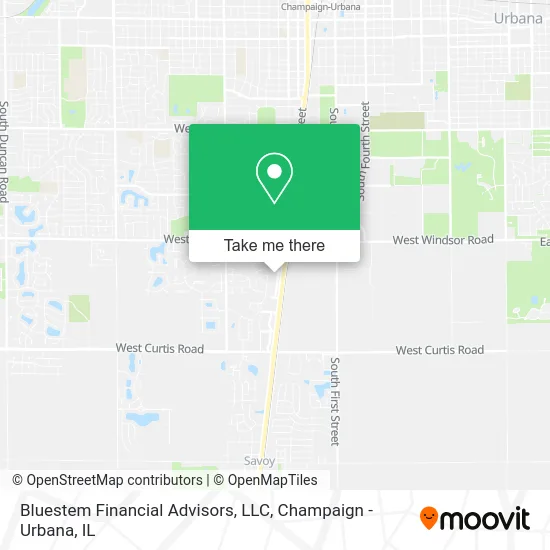Bluestem Financial Advisors, LLC map