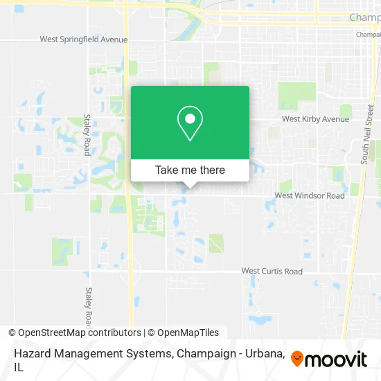 Hazard Management Systems map
