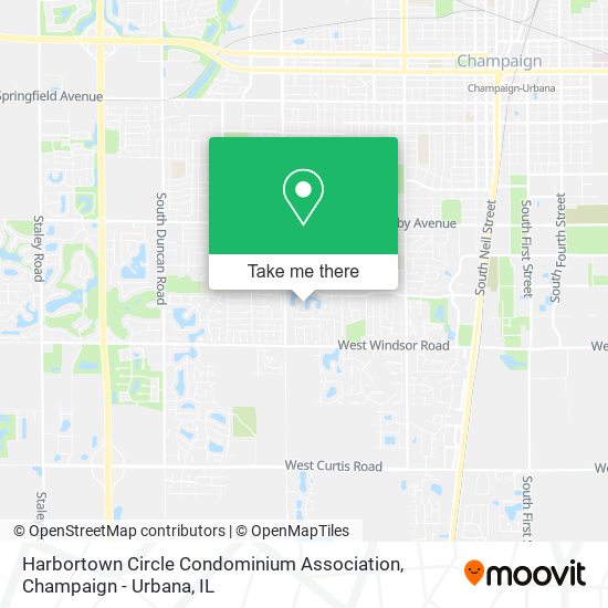 Mapa de Harbortown Circle Condominium Association