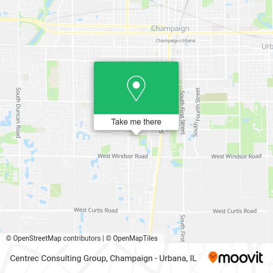 Centrec Consulting Group map