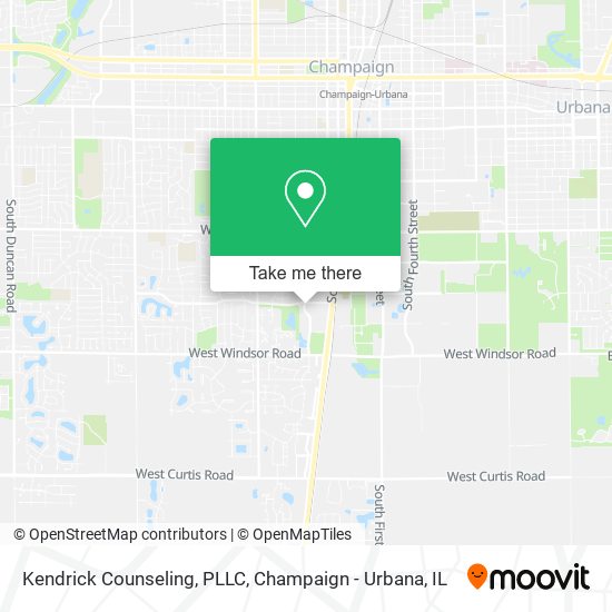 Kendrick Counseling, PLLC map