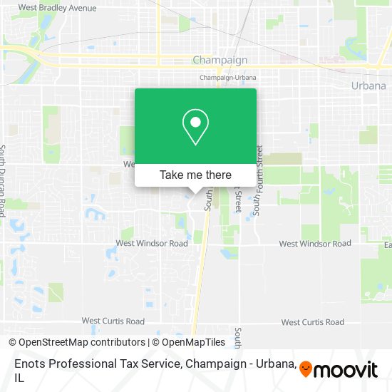 Enots Professional Tax Service map