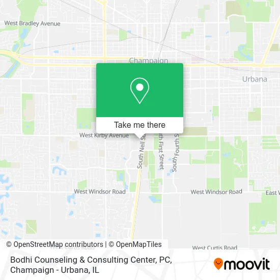 Bodhi Counseling & Consulting Center, PC map