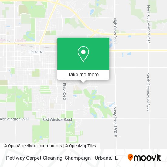 Pettway Carpet Cleaning map