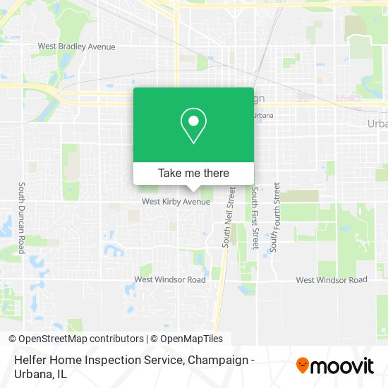 Helfer Home Inspection Service map