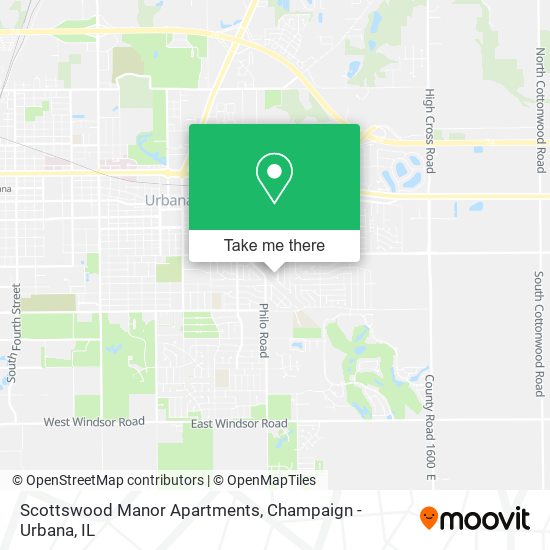 Scottswood Manor Apartments map