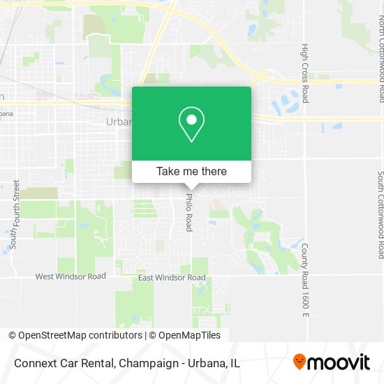 Connext Car Rental map