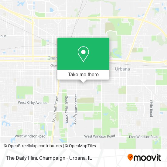 The Daily Illini map