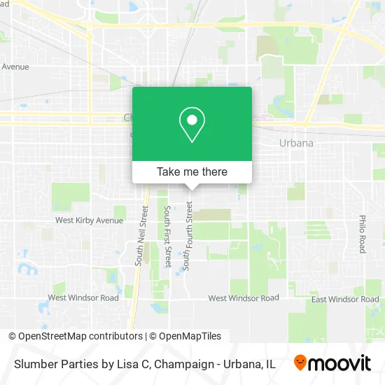 Mapa de Slumber Parties by Lisa C