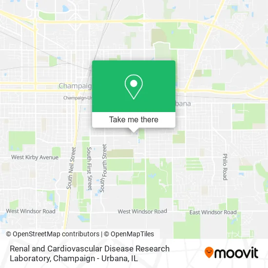 Mapa de Renal and Cardiovascular Disease Research Laboratory