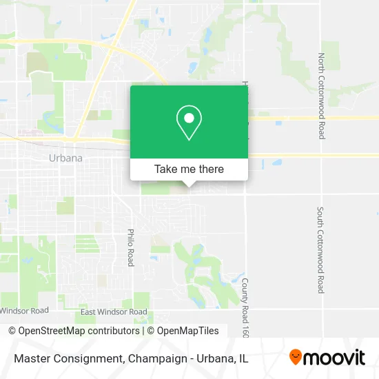 Master Consignment map