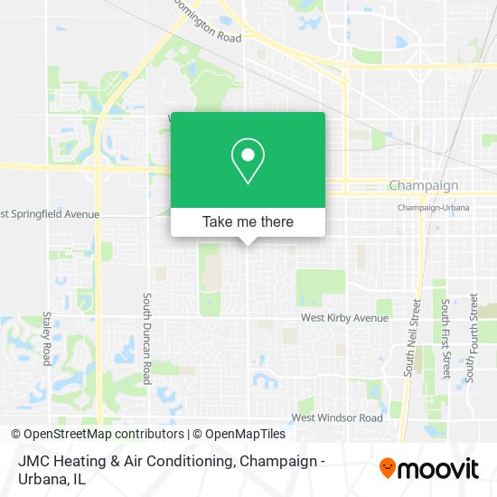 JMC Heating & Air Conditioning map