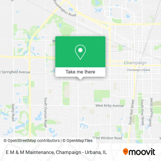 Mapa de E M & M Maintenance