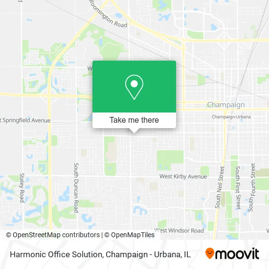 Mapa de Harmonic Office Solution