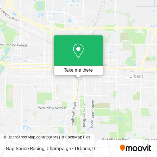 Gap Sauce Racing map